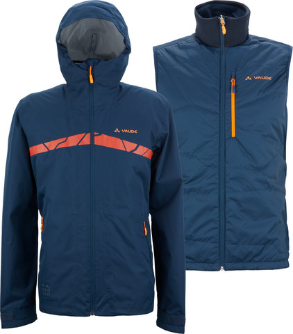 Men's All Year Moab 3in1 Rain Jacket - dark sea uni/M