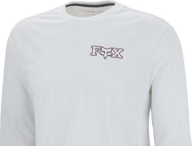 Fox Head Camiseta Out And About LS Tech - optic white/M