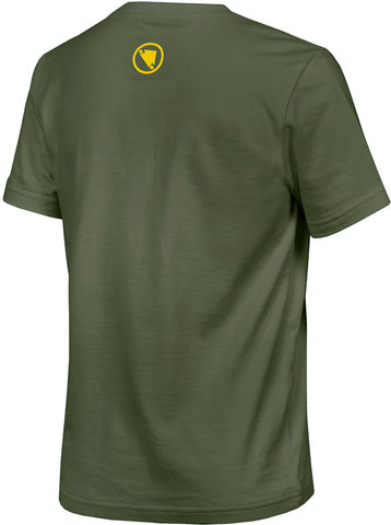 Kids One Clan Organic Camo Shirt - olive green/146 - 152