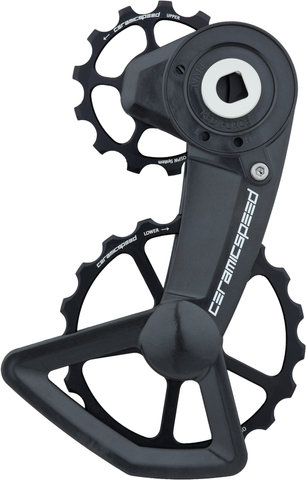 CeramicSpeed Système de Galets de Dérailleur OSPW X Coated pour SRAM AXS XPLR - black/universal