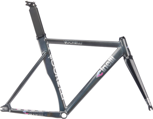 Cinelli Vigorelli Track Rahmenkit - rainbow/55 cm