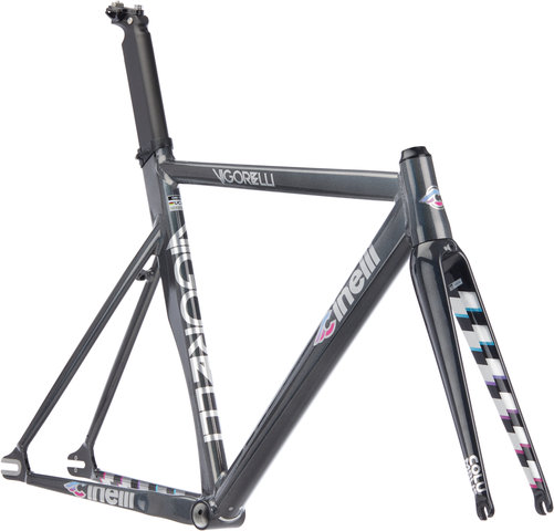 Cinelli Vigorelli Track Rahmenkit - rainbow/55 cm