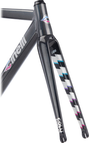 Cinelli Vigorelli Track Rahmenkit - rainbow/55 cm