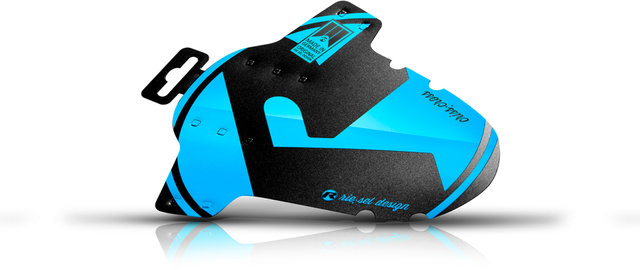 rie:sel Guardabarros criss:cross Mudguard - blue/universal