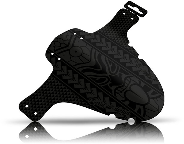 rie:sel Guardabarros schlamm:PE Mudguard - maori/universal