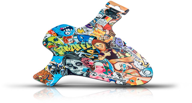Guardabarros schlamm:PE Mudguard - stickerbomb/universal