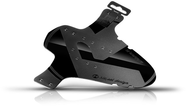 rie:sel Guardabarros schlamm:PE Mudguard - stealth/universal