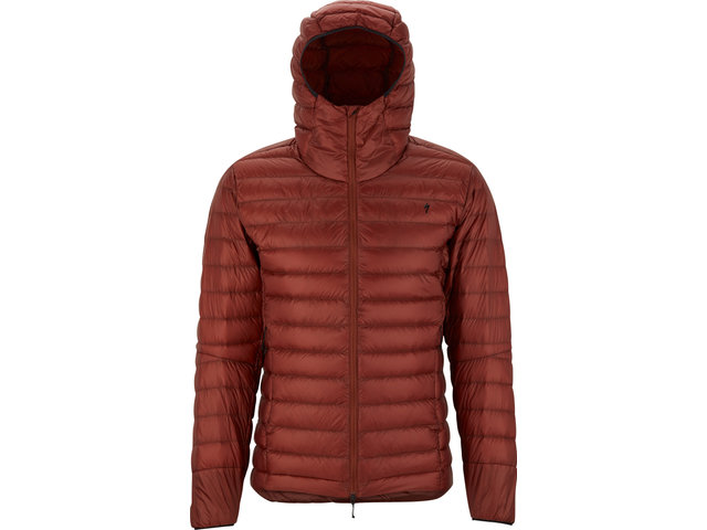 Packable Down Jacket - rusted red/M