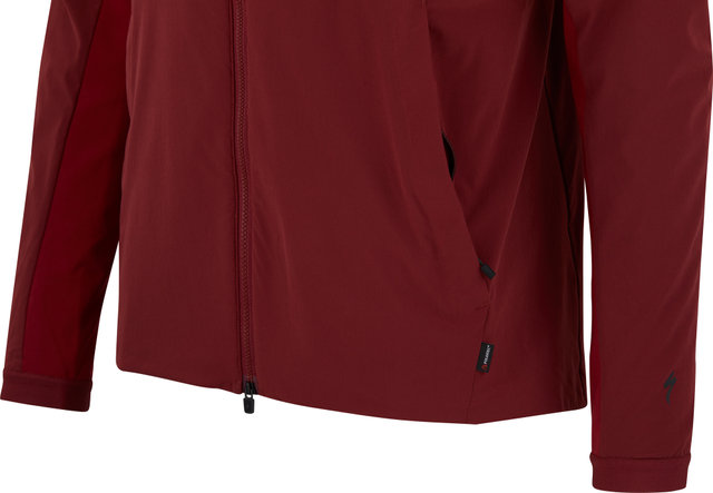 Trail Alpha Jacket - maroon/M