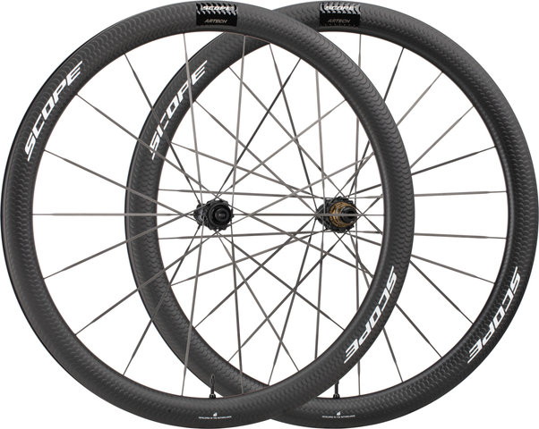 Scope Cycling Juego de ruedas Artech 4 Disc Center-Lock 28'' - white | 142 mm | 100 mm | 28" | SRAM XDR
