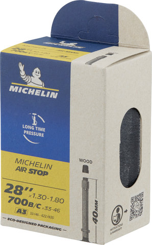 Box 20 Camere D'aria Michelin Air Stop A1 700×18/25 Valvola Presta 40mm - Foto 9