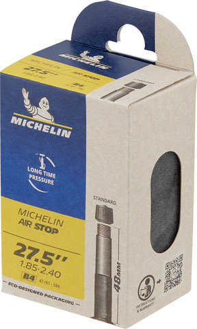 Michelin Cámara de aire B4 Airstop para 27,5" - universal/27,5 x 1,85-2,4 AV 48 mm
