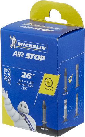Michelin Cámara de aire C2 Airstop MTB Road para 26" - universal/25/35-559 SV 40 mm