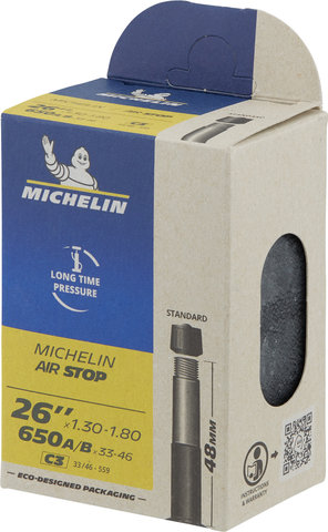 Michelin Cámara de aire C3 Airstop para 26" - universal/26 x 1,3-1,8 AV 48 mm