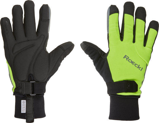 Roeckl Villach 2 Full Finger Gloves - fluo yellow/7