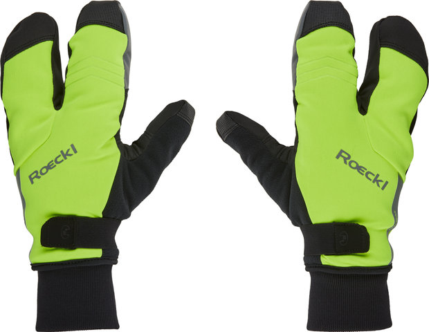 Roeckl Villach 2 Lobster Ganzfinger-Handschuhe - fluo yellow/8