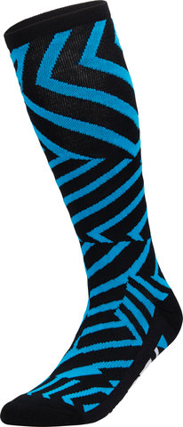 Chaussettes Dazzle Midweight Knee Merino - blue/41-44