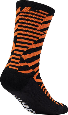 Dazzle Midweight Merino Socks - orange/41-44