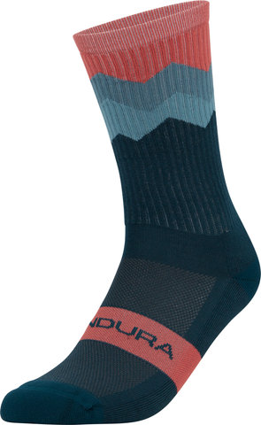 Jagged Socks - spruce green/37-42