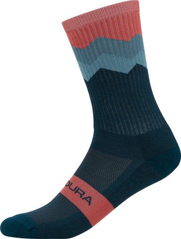 Jagged Socks - spruce green/37-42