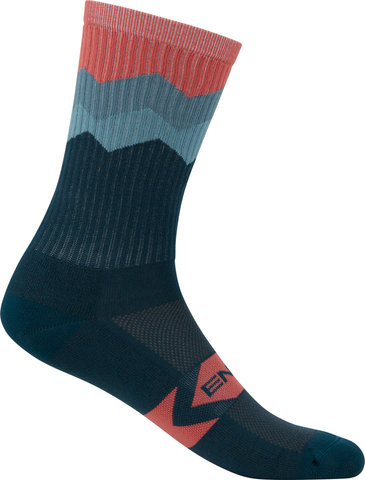 Jagged Socks - spruce green/37-42