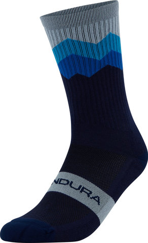 Jagged Socks - navy/37-42