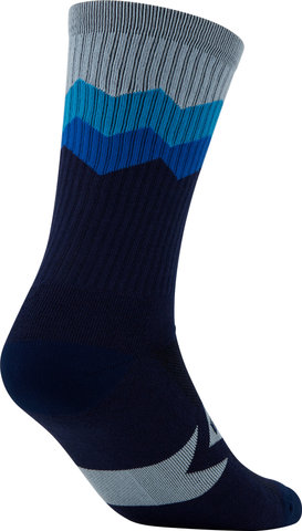 Jagged Socks - navy/37-42