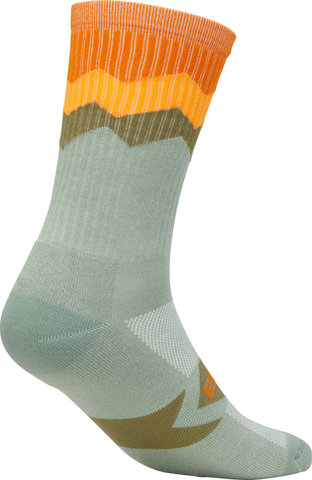 Jagged Socks - jade/37-42
