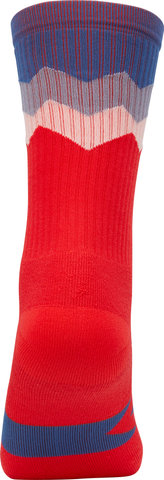 Jagged Socks - pomegranate/37-42