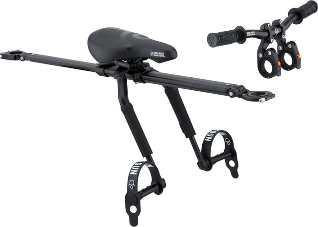 Set Complet Siège Enfant Pro pour VTT et Guidon Pro - black/universal