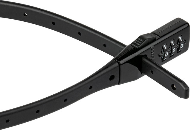 Kryptonite Candado de cable con combinación de cierre rápido - negro | 45 cm