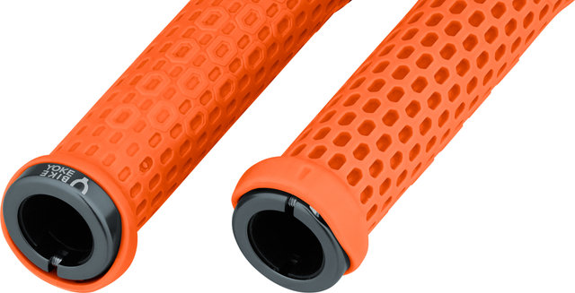 BikeYoke Poignées Grippy - orange/universal