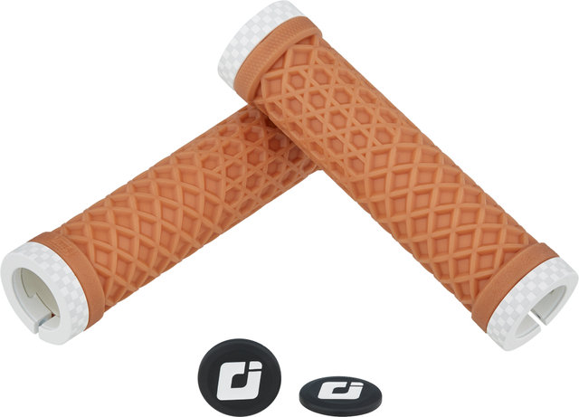 Puños de manillar Vans MTB Lock-On - gum-checkerboard/130 mm Puños de manillar Vans MTB Lock-On - gum-checkerboard/130 mm
