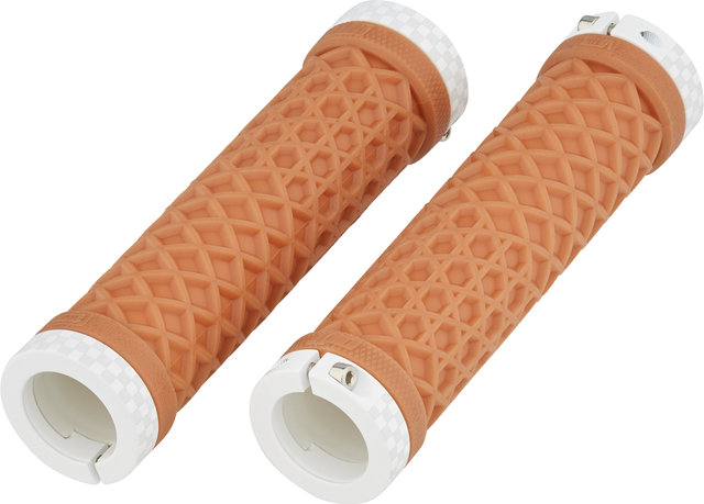 Puños de manillar Vans MTB Lock-On - gum-checkerboard/130 mm Puños de manillar Vans MTB Lock-On - gum-checkerboard/130 mm