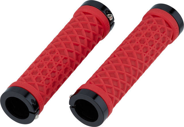 Puños de manillar Vans MTB Lock-On - bright red/130 mm Puños de manillar Vans MTB Lock-On - bright red/130 mm