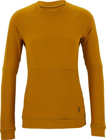 Trail Power Grid L/S Women's Jersey - harvest gold/S
