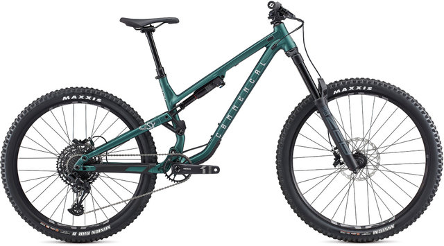 Meta SX Ride 29" / 27,5" Mountainbike - metallic green/L
