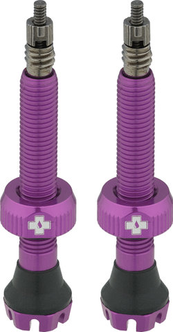 Muc-Off Tubeless Ventile V2 - pink/SV 44 mm