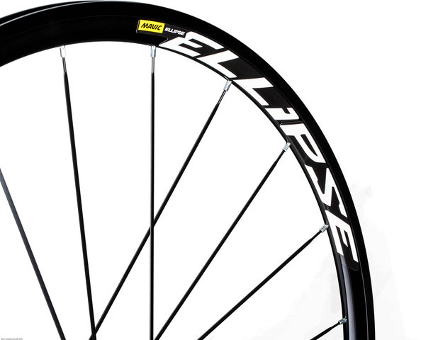 Mavic Rueda Ellipse - negro/28" pista trasero