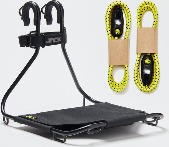 JACK The Bike Rack Portaequipajes para manillar - black-yellow