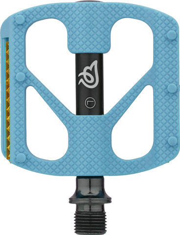 EARLY RIDER P1 Resin Plattformpedale für 14"-16" Kinderrad - cyan