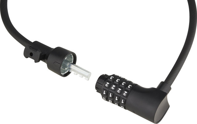 Axa Resolute C8 Cable Lock - black