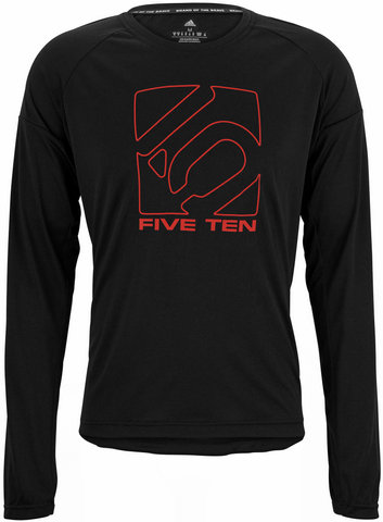 Maillot LS - black/M