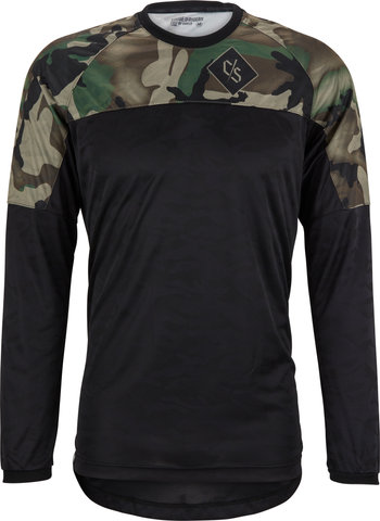 Loose Riders C/S Camo LS Jersey - tundra forest/M