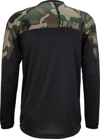 Loose Riders Maillot C/S Camo LS - tundra forest/M