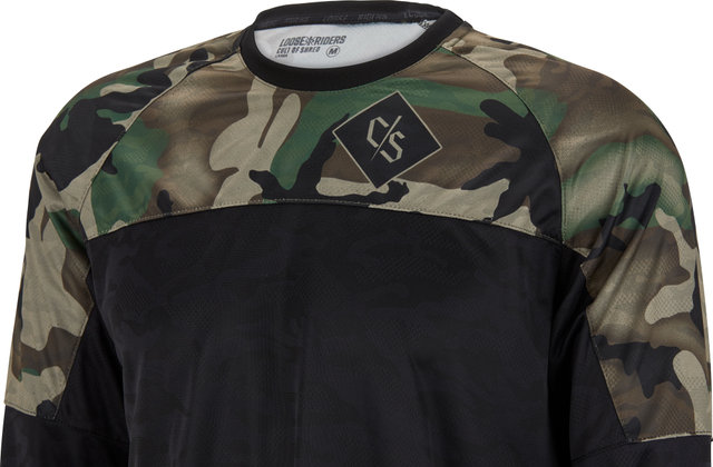 Loose Riders C/S Camo LS Jersey - tundra forest/M