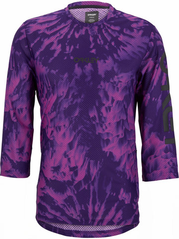 Ride Free 3/4 Jersey - purple mountain tie dye print/M