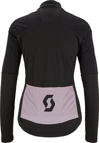 Scott Chaqueta para damas RC Warm Hybrid WB - black-sweet pink/S