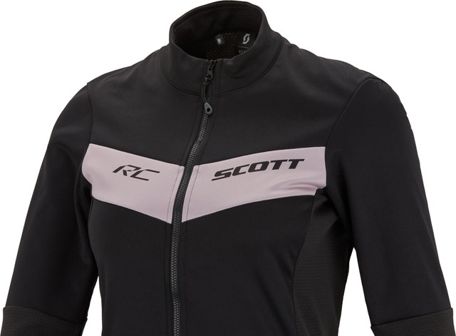 RC Warm Hybrid WB Damen Jacke - black-sweet pink/S