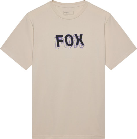 Fox Head T-shirt Image Print 195 Original SS - chalk | S